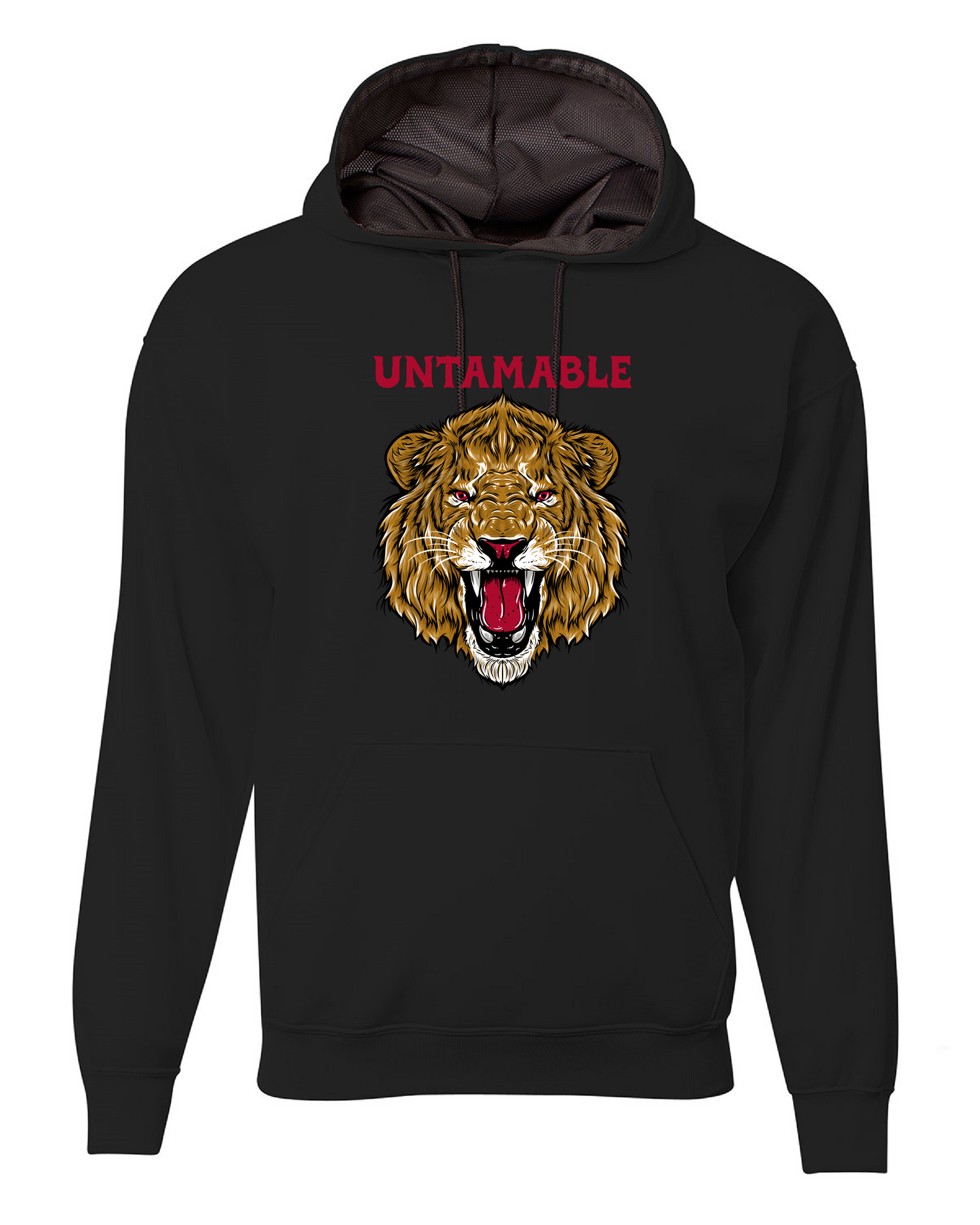 Men's Training Workout Pullover fleece hoodie lion