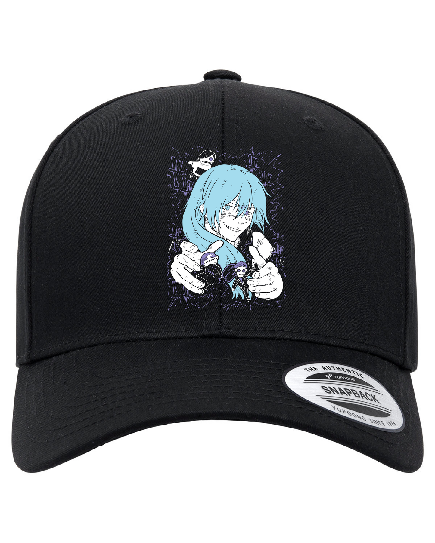 Anime Black Snapback